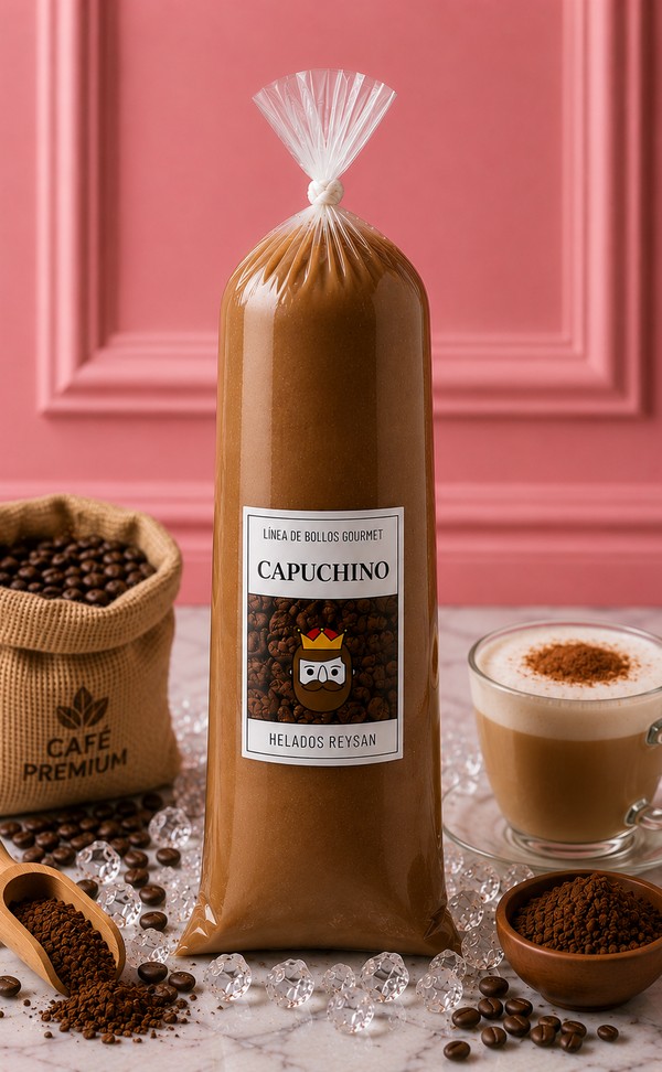 Helado gourmet sabor Capuchino — Helados Reysan