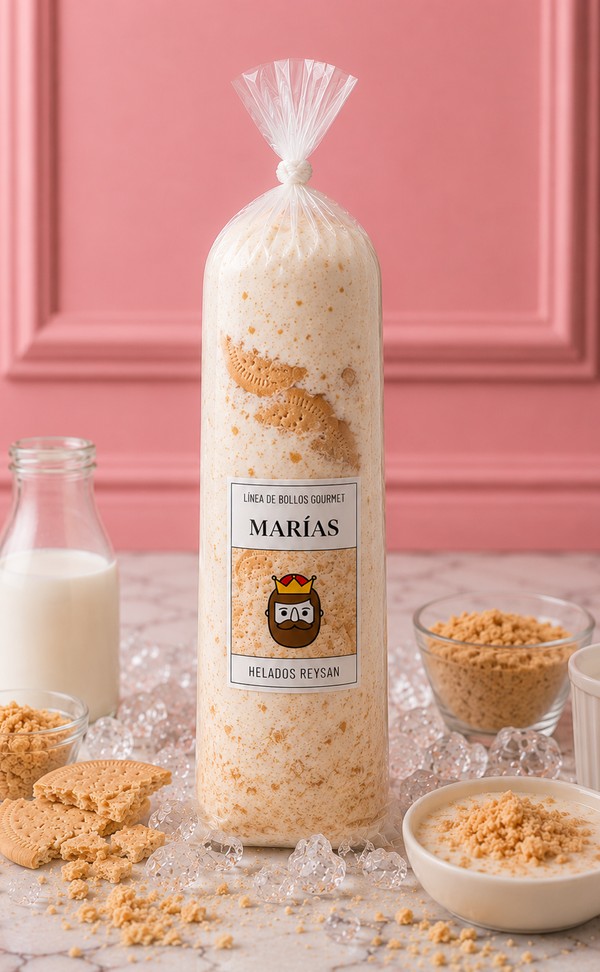 Helado gourmet sabor Marías — Helados Reysan